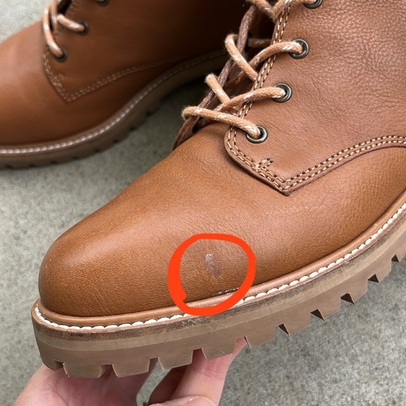 MADEWELL The Clair Lace-Up Boot in Leather Size 6 - Picture 9 of 15